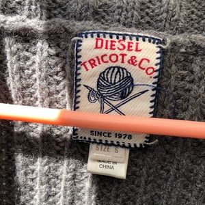 Diesel Tricot & Co Zip up Knit Sweater/Jacket